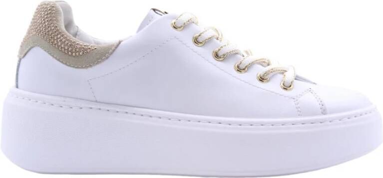 Nerogiardini Carpenter Sneaker Stijlvol en Comfortabel White Dames