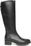 Nerogiardini Casual Zwarte Leren Dameslaars Black Dames - Thumbnail 1