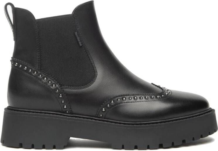 NeroGiardini Laarzen Zwart Handschoen Tr Taverna 7724 Light Streetwear Vrouwen