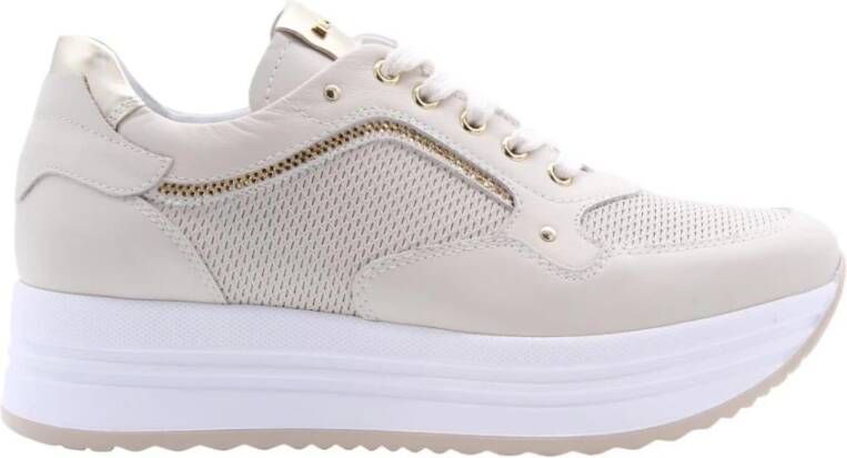 Nerogiardini Cyrus Sneaker Stijlvol en Trendy Schoeisel White Dames