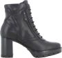 Nerogiardini Zwarte Casual Dames Enkellaarzen Black Dames - Thumbnail 15