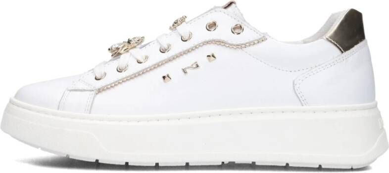 NeroGiardini Sneakers Cile Wit Spiegel Opac Tr Gonzaga 8004 B Streetwear Vrouwen - Foto 6