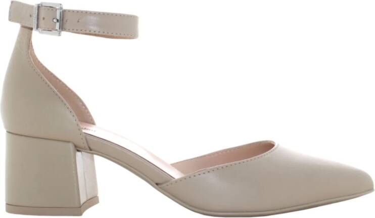 Nerogiardini Elegant Decolletè Schoenen Beige Dames