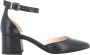 Nerogiardini Leren Hoge Hakken Schoenen voor Vrouwen Black Dames - Thumbnail 1