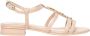 Nerogiardini Elegante enkelband sandalen in poederroze - Thumbnail 1