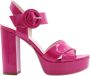Nerogiardini Stijlvolle hoge hak sandalen Beige Dames - Thumbnail 2