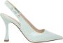 Nerogiardini Leren Hoge Hakken Schoenen voor Vrouwen Beige Dames - Thumbnail 1