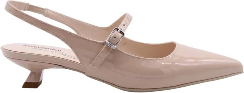 Nerogiardini Elegante Slingback Schoenen met Venzone Detail