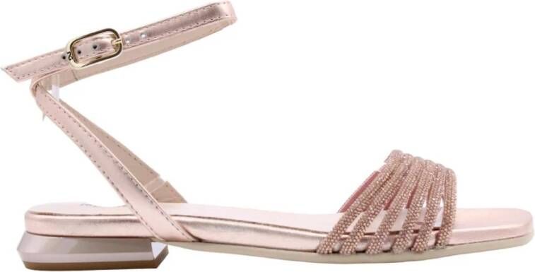 Nerogiardini Stijlvolle hoge hak sandalen Beige Dames - Foto 7