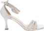 Nerogiardini Glitter Hoge Hak Sandalen voor Vrouwen Gray Dames - Thumbnail 2