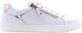 Nerogiardini Leren sneakers met vetersluiting en rits White Dames - Thumbnail 25