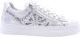 Nero Giardini 409930 Lage sneakers Leren Sneaker Dames Zilver - Thumbnail 2