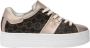 Nerogiardini Gouden Sneakers Leren Casual Stijl Multicolor Dames - Thumbnail 1