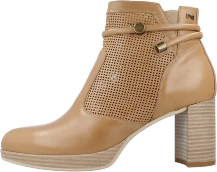 Nerogiardini Heeled Boots Brown Dames