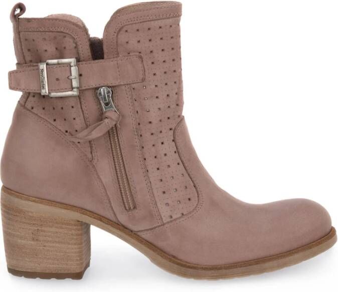 Nerogiardini Heeled Boots Roze Dames