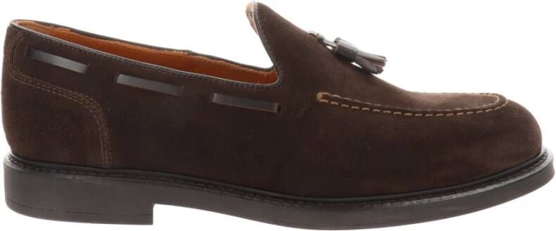 Nerogiardini Heren Mocassins van Leer Brown Heren