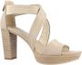 Nerogiardini Hoge hak sandalen voor vrouwen Beige Dames - Thumbnail 10