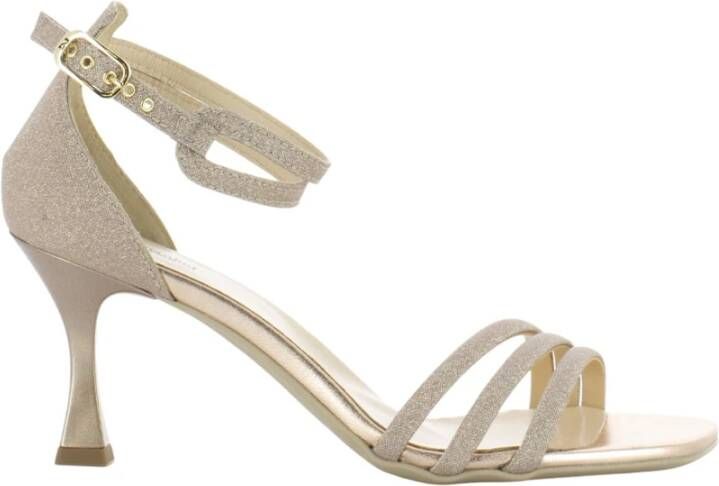 Nerogiardini High Heel Sandals Beige Dames