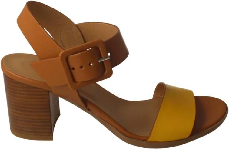 Nerogiardini Sandalen met hoge hakken Brown Dames