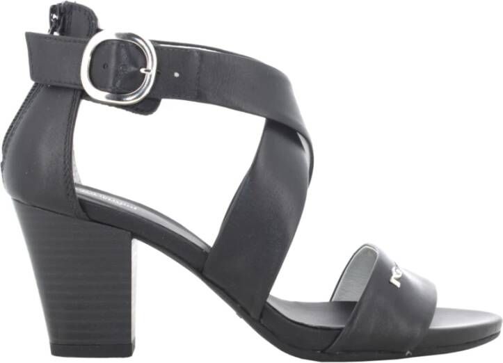 Nerogiardini Hoge hak sandalen voor vrouwen Black Dames