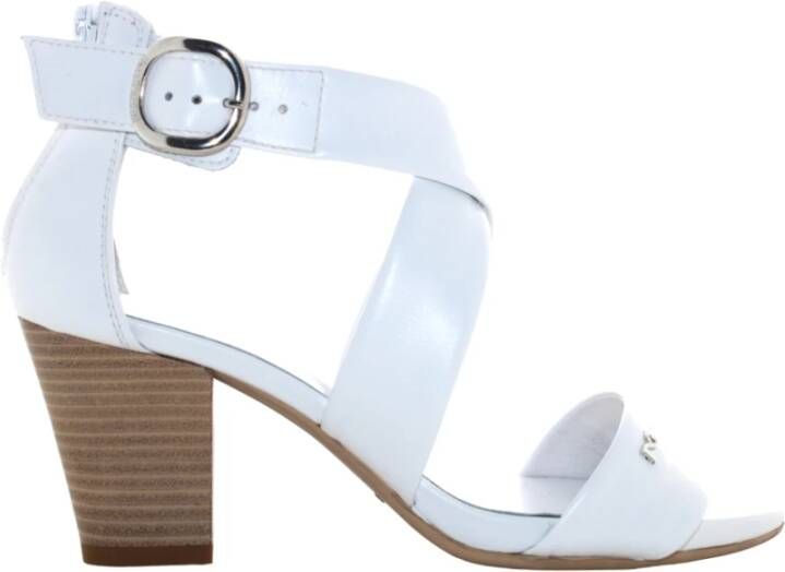 Nerogiardini Hoge hak sandalen voor vrouwen White Dames