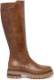Nerogiardini Hoge lederen laarzen Brown Dames - Thumbnail 1