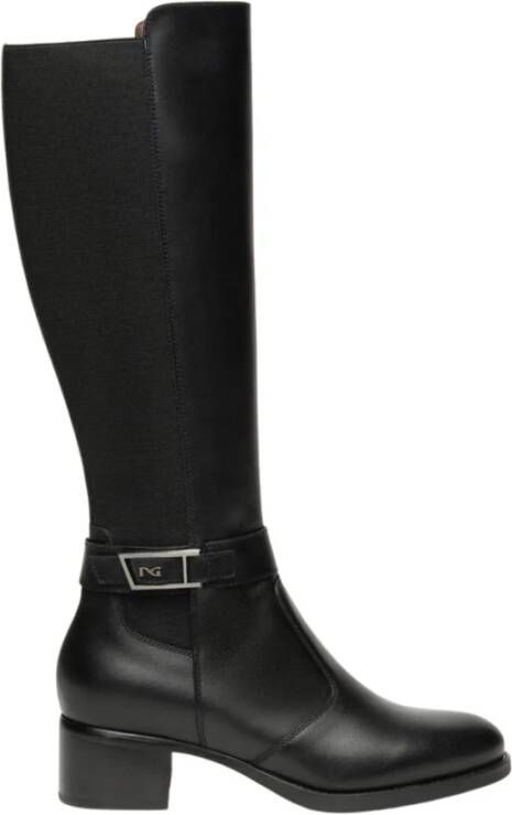 NeroGiardini Laarzen Zwart Elastische Handschoenen Tr Brescia 894 Fashion Wear Vrouwen - Foto 2