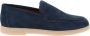 Nerogiardini Leren Heren Loafers Comfort Stijl Blue Heren - Thumbnail 10