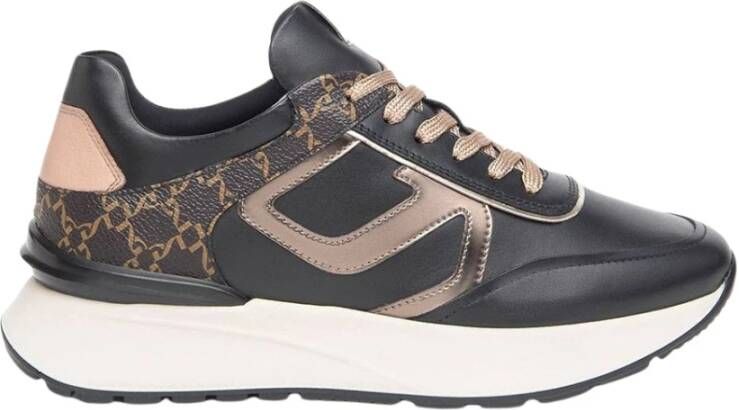 NeroGiardini Laarzen Zwart Handschoen T.Crom Taupe T.Giove T.Moro Savana N Fashionwear Vrouwen