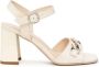 Nerogiardini Leren Hoge Hakken Schoenen voor Vrouwen Beige Dames - Thumbnail 15