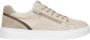Nerogiardini Leren Heren Sneakers met Veters en Ritssluiting Beige Heren - Thumbnail 9