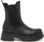 Nerogiardini Zwarte Biker Boots met Metalen Details Black Dames - Thumbnail 1