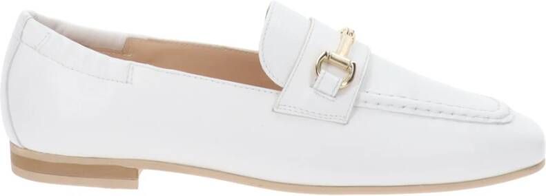 Nerogiardini Leren Dames Ballerina Schoenen White Dames