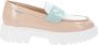 Nerogiardini Elegante Leren Mocassins voor Vrouwen Beige Dames - Thumbnail 8