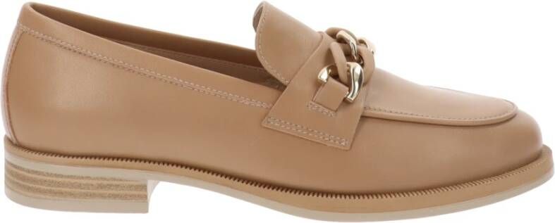 Nerogiardini Leren Dames Mocassins Brown Dames