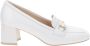 Nerogiardini Leren Dameshakken Slip-On Sluiting White Dames - Thumbnail 1