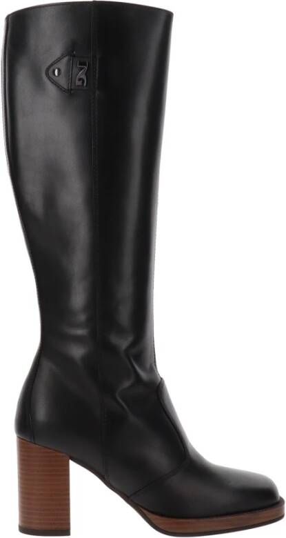 Nerogiardini Leren dameslaarzen met ritssluiting Black Dames - Foto 5