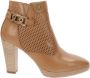 Nerogiardini Leren Enkellaarsjes met Ritssluiting voor Dames Brown Dames - Thumbnail 9