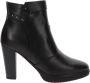 Nero Giardini 11210 Enkellaarsjes Enkelboots met rits Dames Zwart - Thumbnail 14