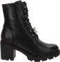 Nerogiardini Leren enkellaarzen voor dames Black Dames - Thumbnail 1