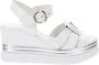 Nerogiardini Witte sleehaksandaal White Dames - Thumbnail 14