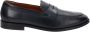 Nerogiardini Leren Heren Instappers Slip-On Stijl Blue Heren - Thumbnail 9