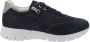 Nerogiardini Leren Heren Sneakers Elegant Comfortabel Blue Heren - Thumbnail 1