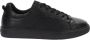 Nerogiardini Leren Heren Sneakers met Vetersluiting Black Heren - Thumbnail 1