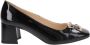 Nerogiardini Leren Hoge Hakken Schoenen voor Vrouwen Black Dames - Thumbnail 1