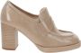 Nerogiardini Leren Hoge Hakken Schoenen Vrouwen Beige Dames - Thumbnail 9