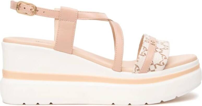 Nerogiardini Leren Sandalen met Enkelbandje