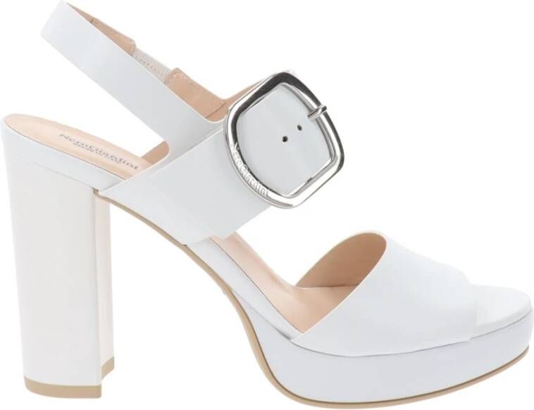 Nerogiardini Leren Sandalen met Hoge Hak