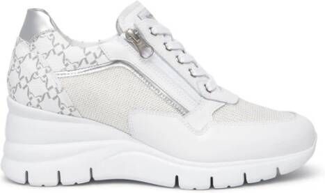 Nerogiardini Leren Wedge Sneakers
