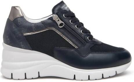 Nerogiardini Leren Wedge Sneakers